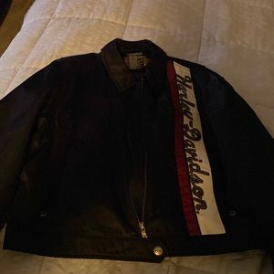 Black Harley coat